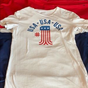 White USA American eagle outfitter graphic t-shirt